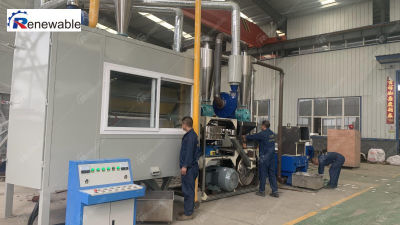 Aluminum plastic separation