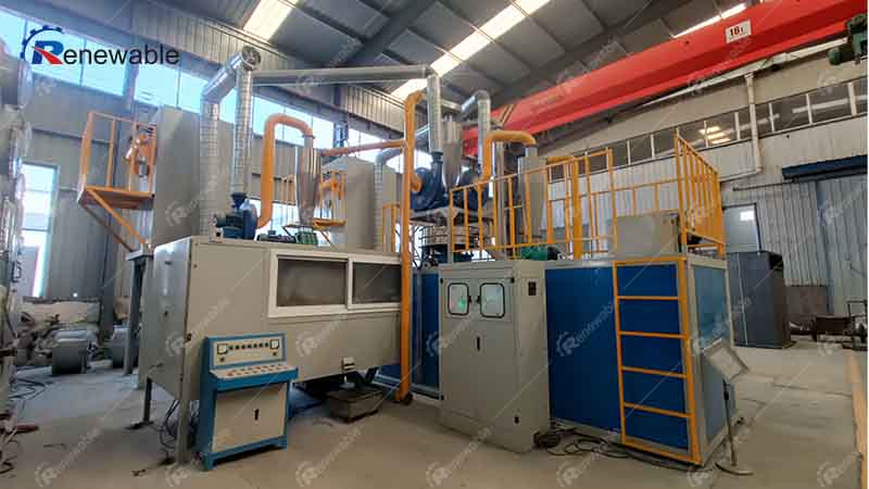 Circuit board recycling and processing equipment