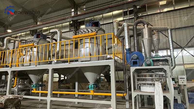 Waste lithium battery recycling equipment