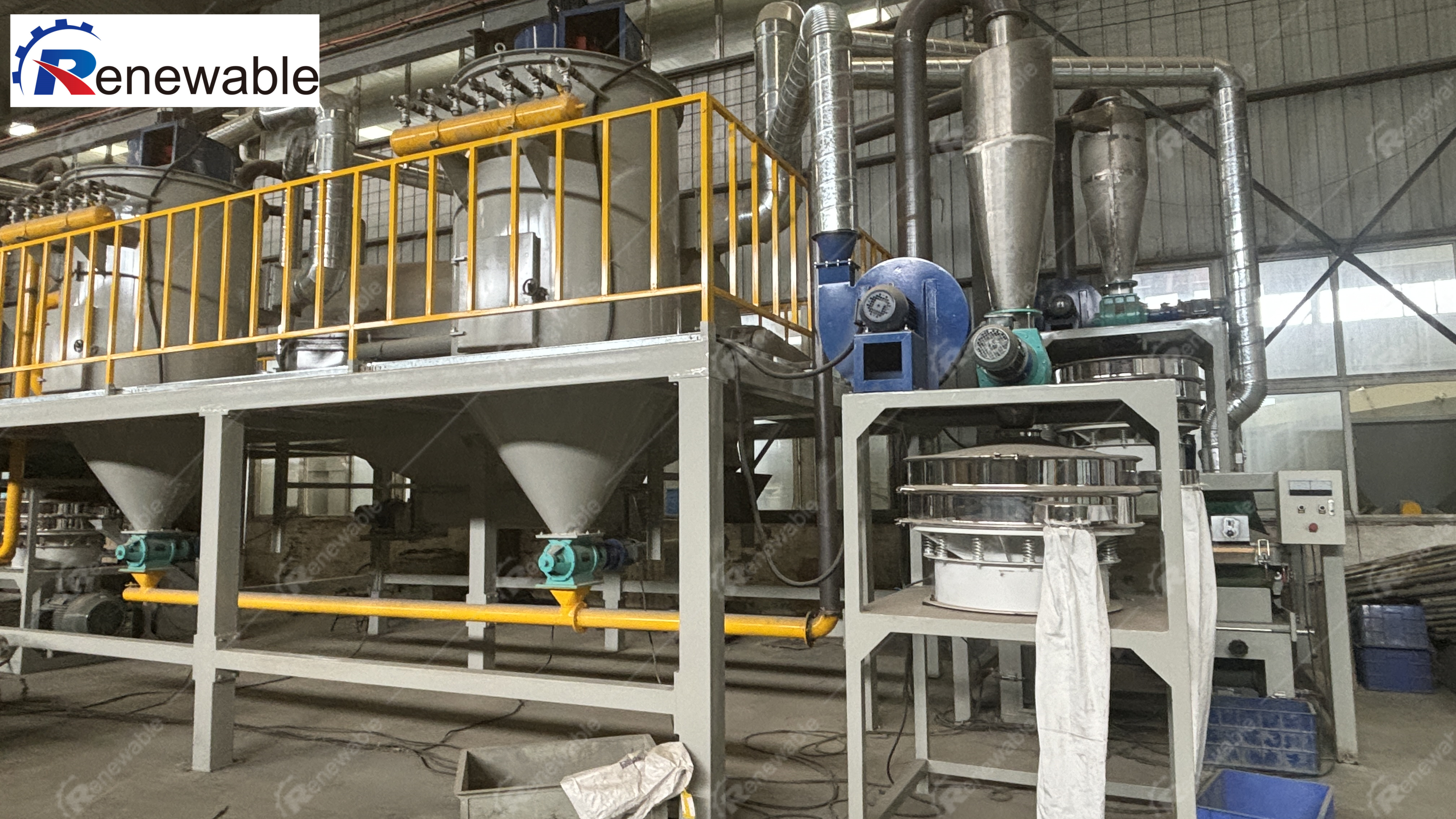 Lithium battery recycling machine