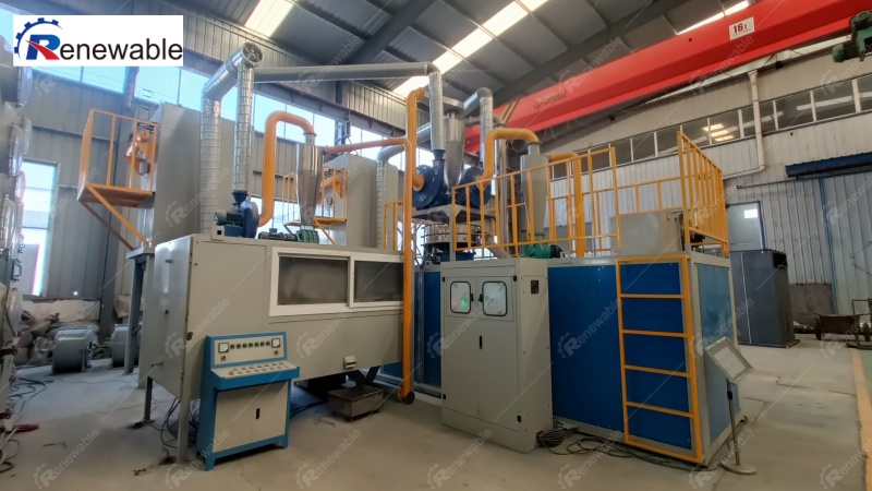 E waste recycling equipment