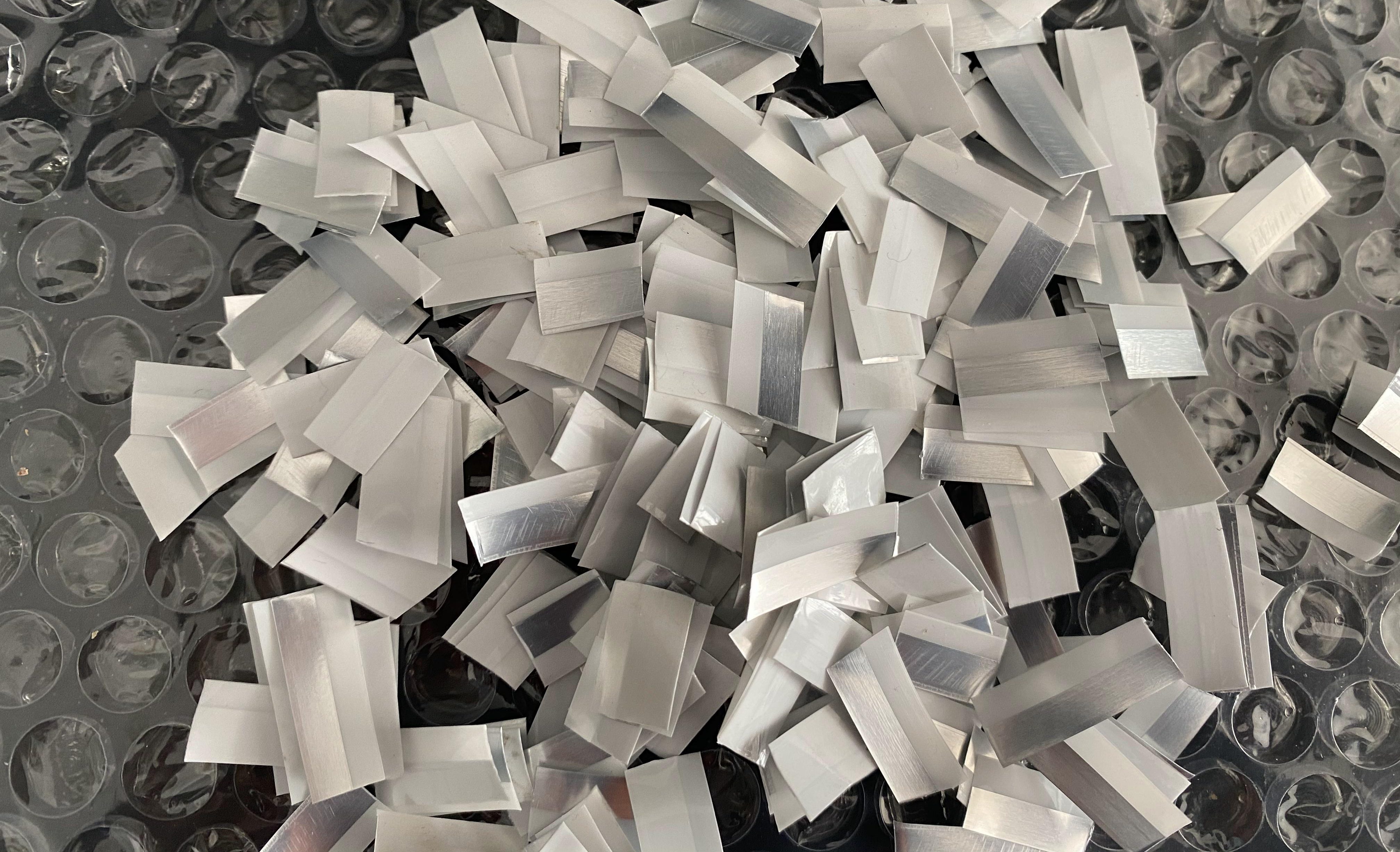 Aluminum plastic separation