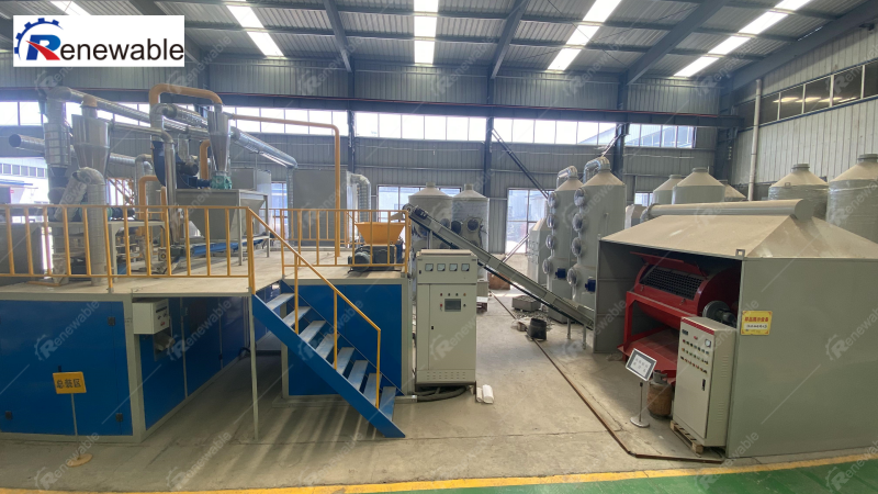 Electronic waste recycling