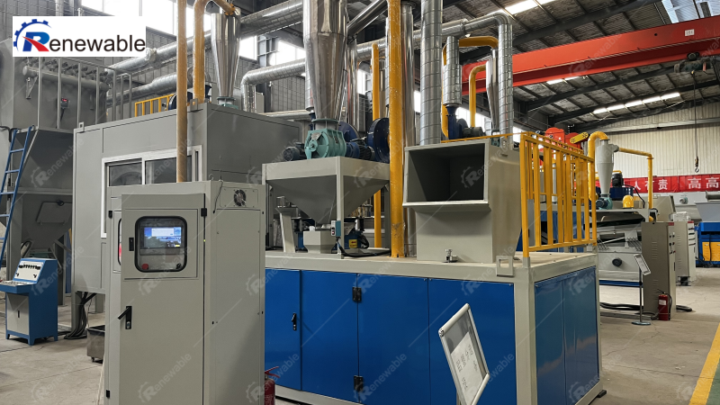 Aluminum plastic separation