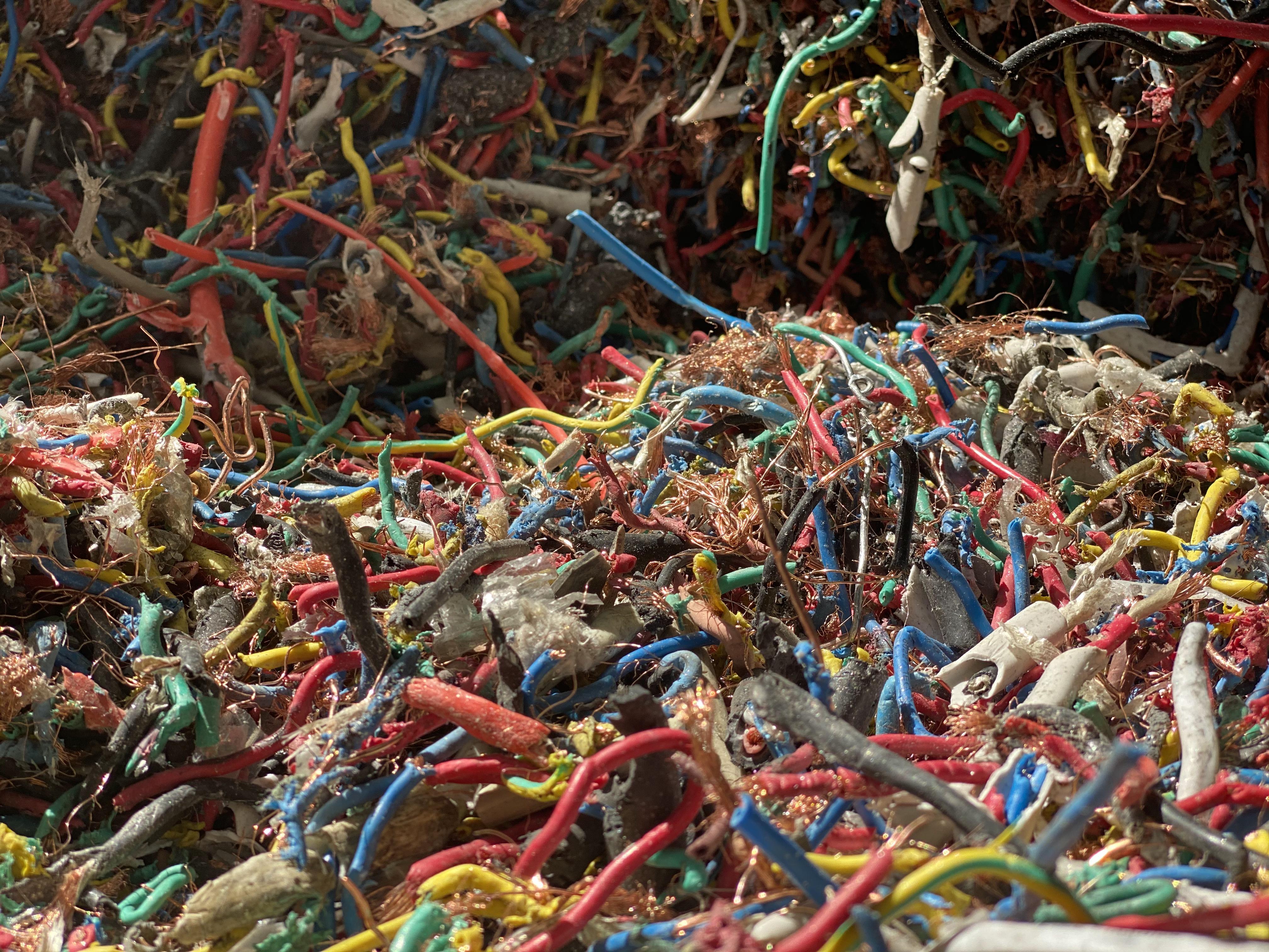 automatic wire and cable recycling