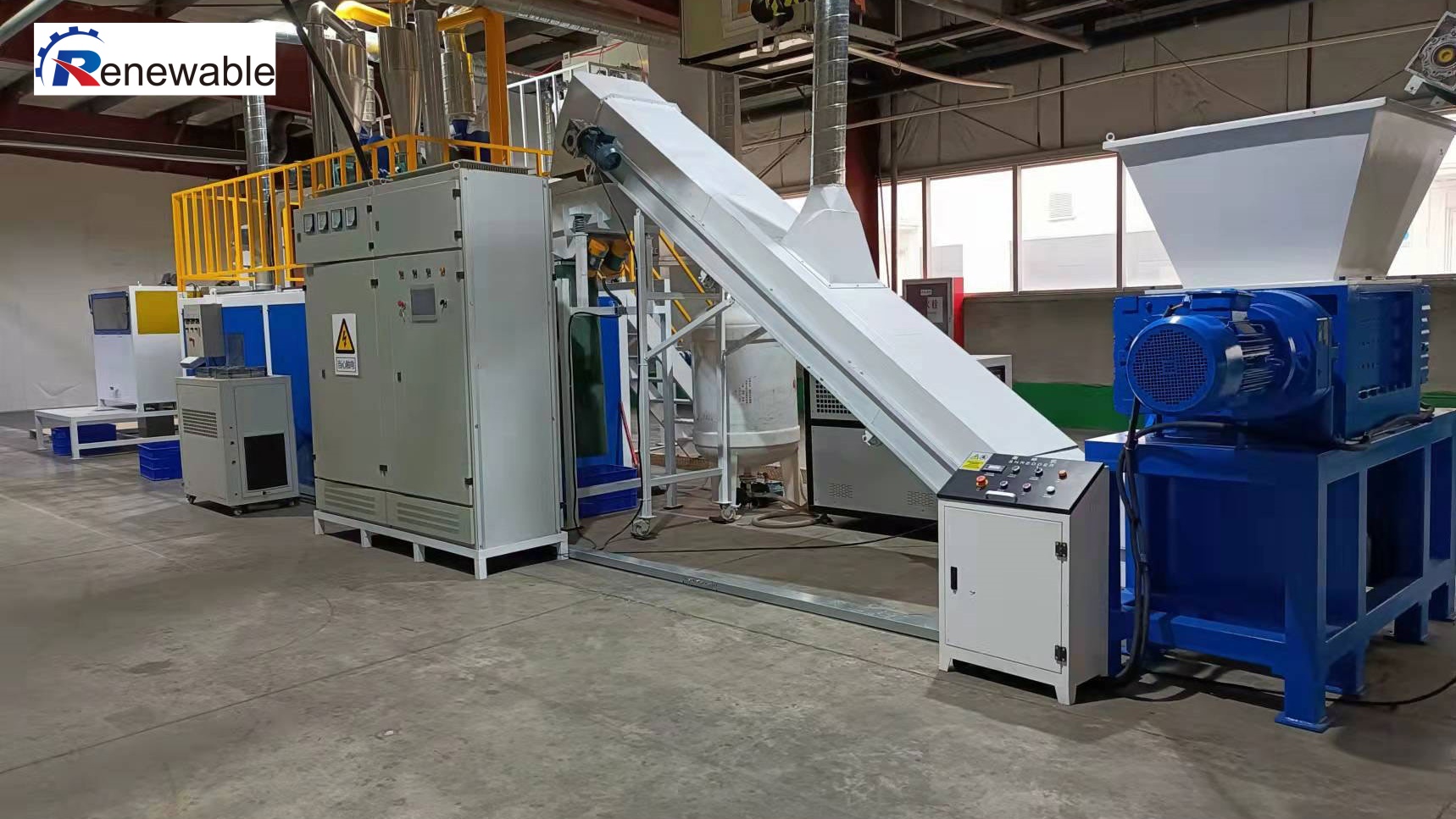Recycling of waste photovoltaic panels